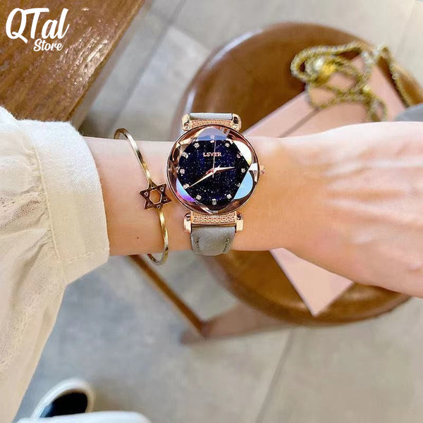 Conjunto Relógio Feminino de Luxo + Bracelete - Ladie Lux - QTal Store