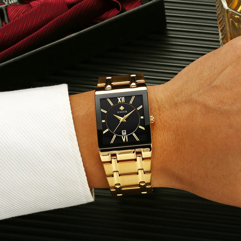 Relógio Feminino Luxury Premium Gold - QTal Store