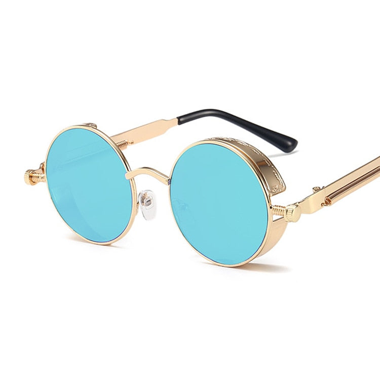 Óculos de sol de Metal Redondo - Polariz - QTal Store