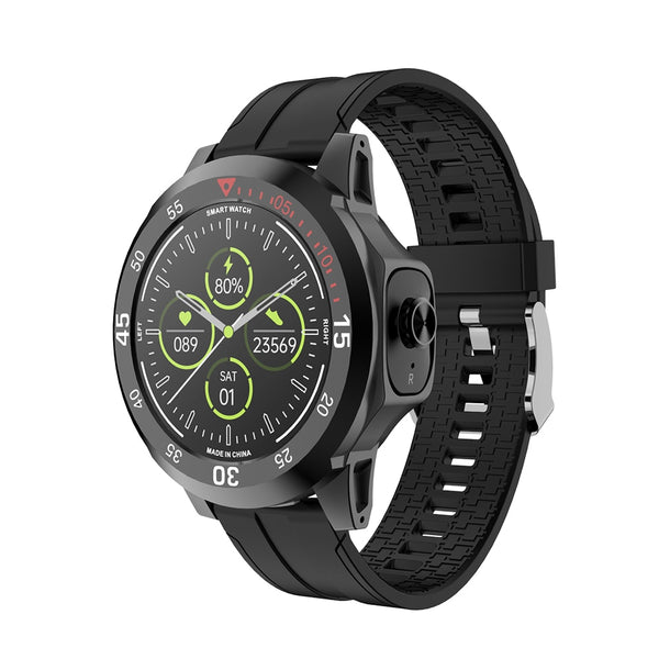 Smartwatch com Fones de Ouvido - Earphone Watch - QTal Store