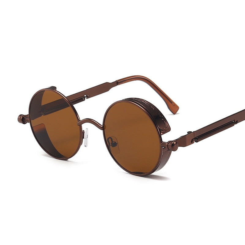 Óculos de sol de Metal Redondo - Polariz - QTal Store